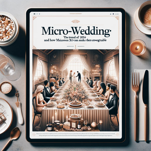 Micro-Weddings: The Trend of 2024 and How Maison XO Can Make Them Unforgettable